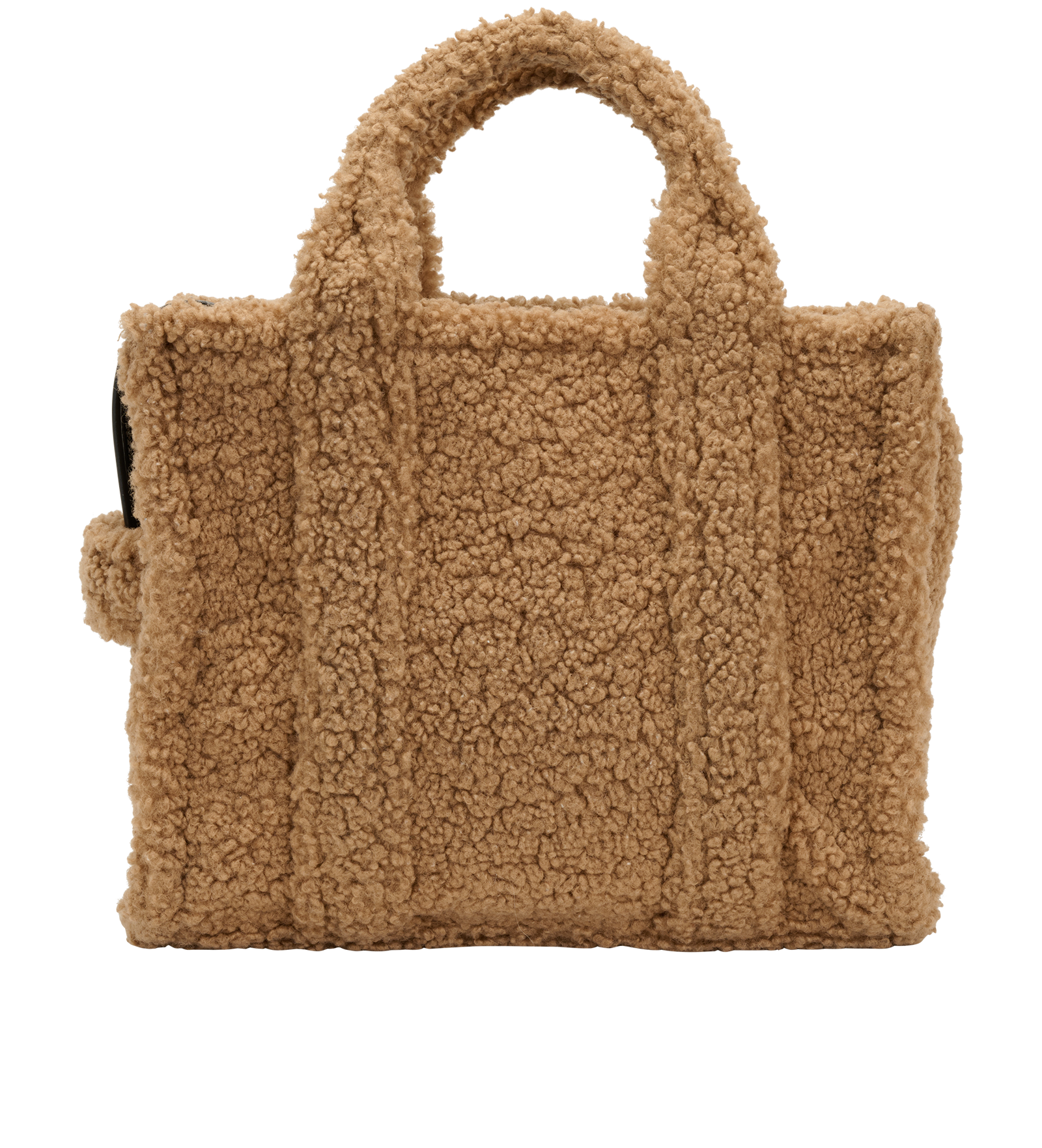 Medium The Teddy Tote, &pound;180, Handbags, Brown, Polyester, Back view